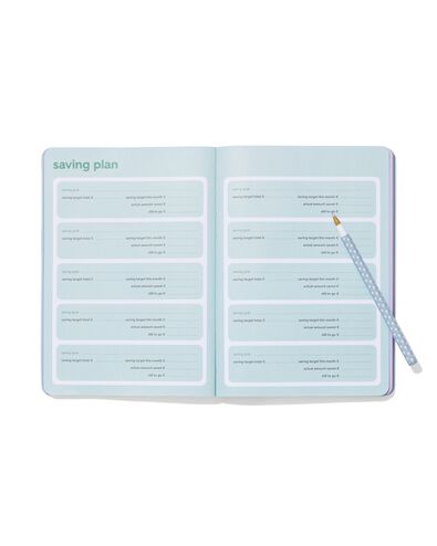 budgetplanner voor 12 maanden 21x15 - 14170193 - HEMA