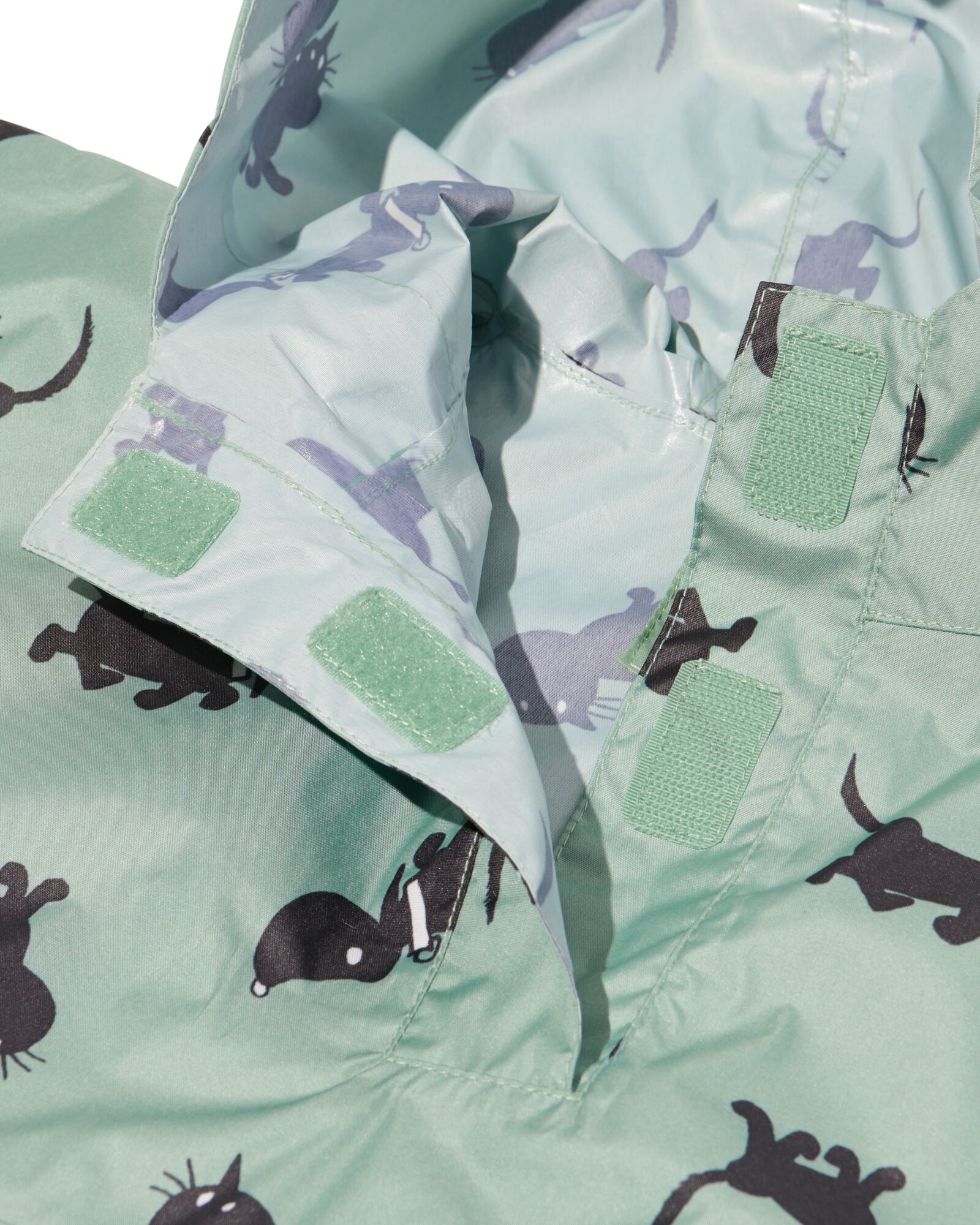 Poncho imperm&eacute;able pour enfants Takkie et Siepie vert - 33250505GREEN - HEMA