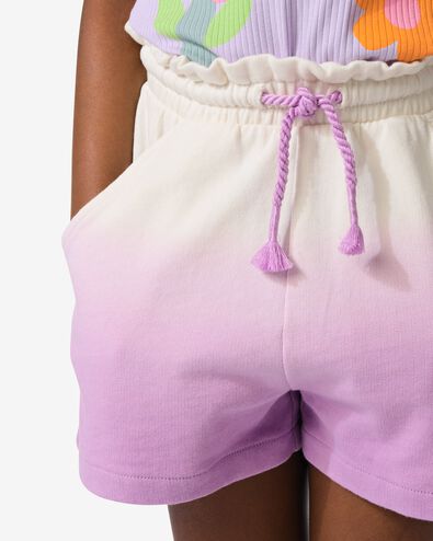 sweatshort enfant d&eacute;grad&eacute; violet - 30856907PURPLE - HEMA