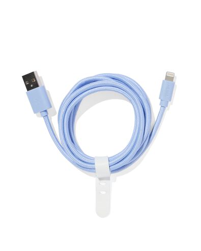 câble chargeur USB vers 8 broches 1,5m - 39680018 - HEMA