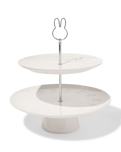 pr&eacute;sentoir &agrave; g&acirc;teaux &agrave; &eacute;tages miffy &Oslash;28,5 cm c&eacute;ramique - 60410290 - HEMA