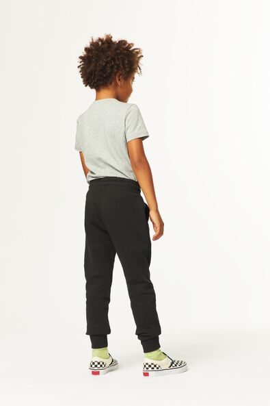pantalon sweat enfant noir 122/128 - 30747083 - HEMA
