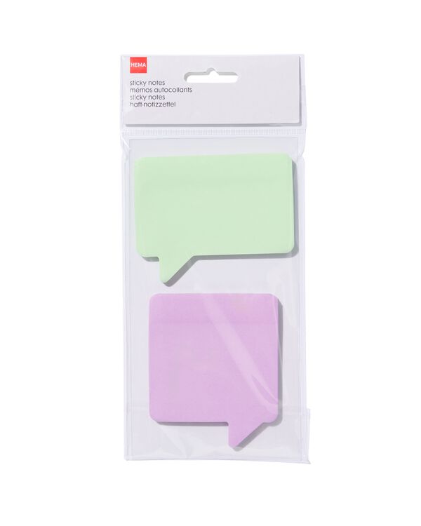 sticky notes - 2 stuks - 14120201 - HEMA