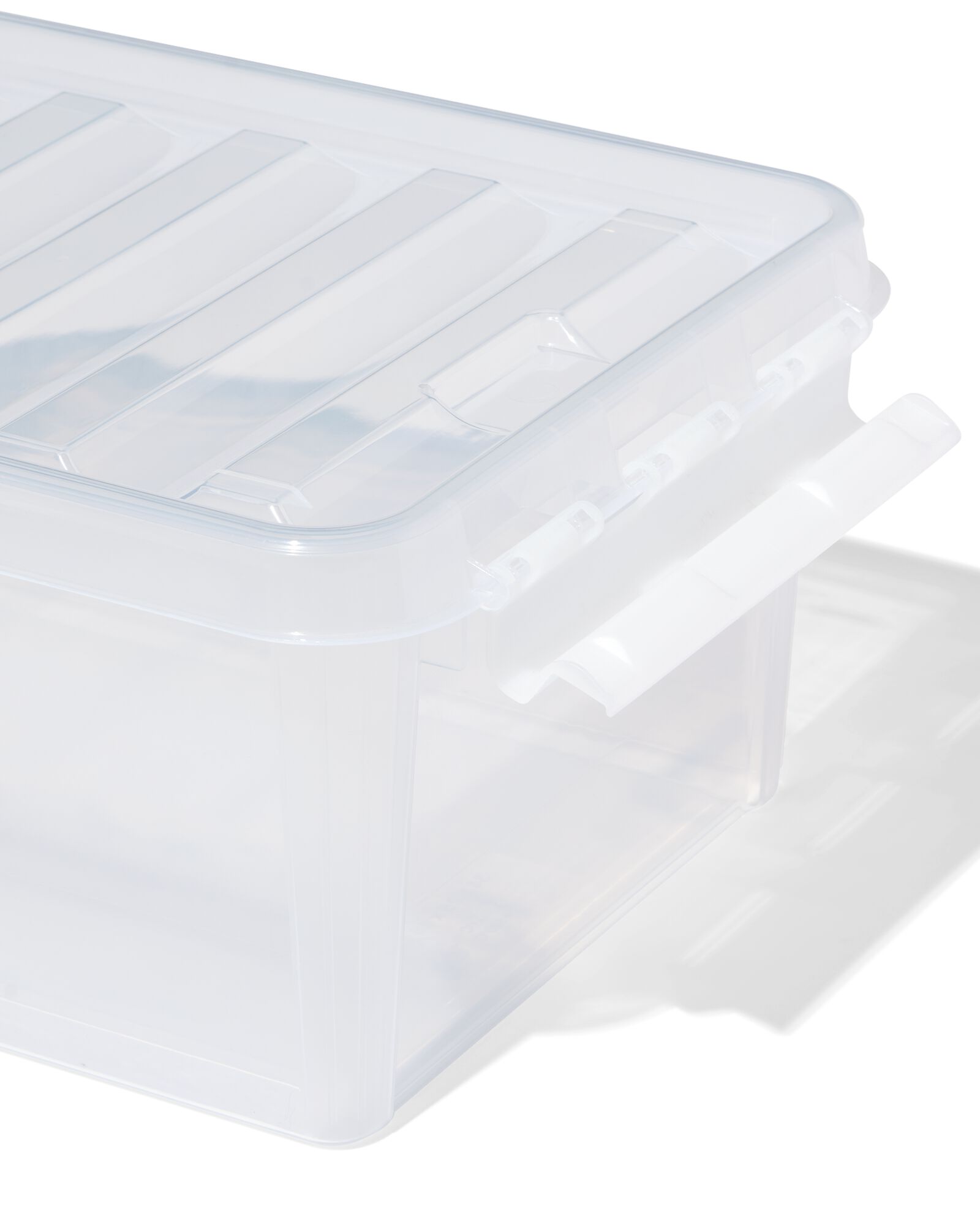 bo&icirc;te de rangement Brussels transparente 8L 34 x 25 x 16 - 2000000287 - HEMA