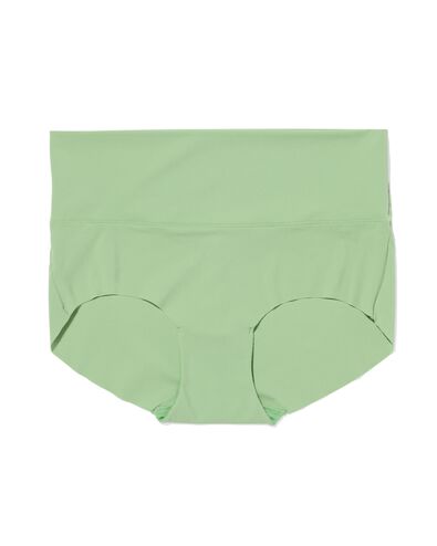 slip femme taille haute ultimate comfort vert vert - 19670004GREEN - HEMA