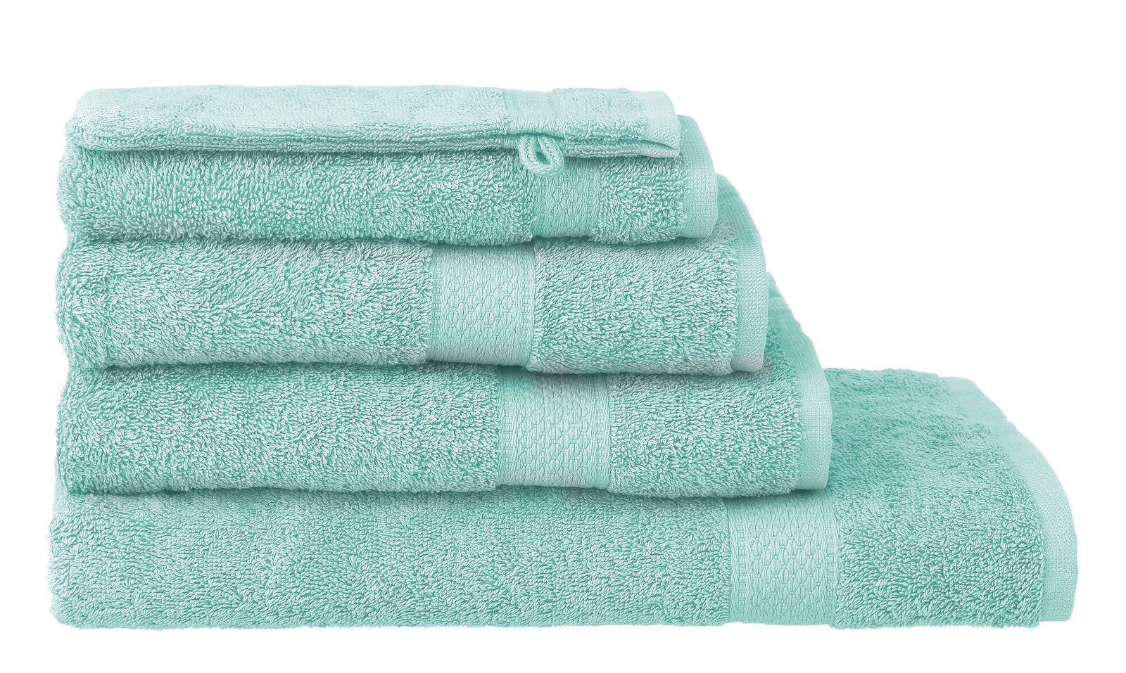 Handt&uuml;cher - schwere Qualit&auml;t mintgr&uuml;n - 1000015172 - HEMA