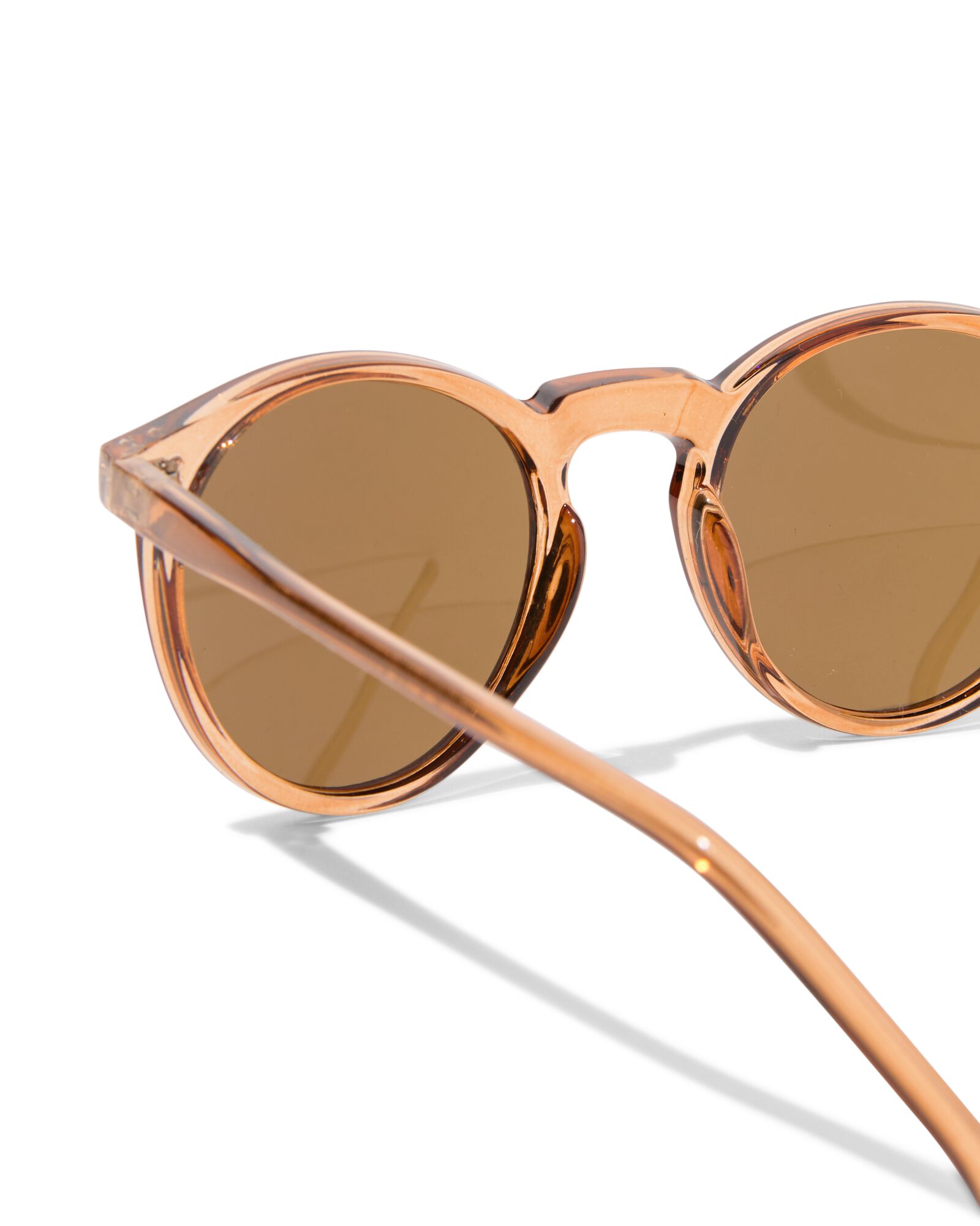 dameszonnebril rond bruin - 12500362 - HEMA