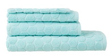 handdoeken - zware kwaliteit - gestipt mintgroen - 1000015153 - HEMA
