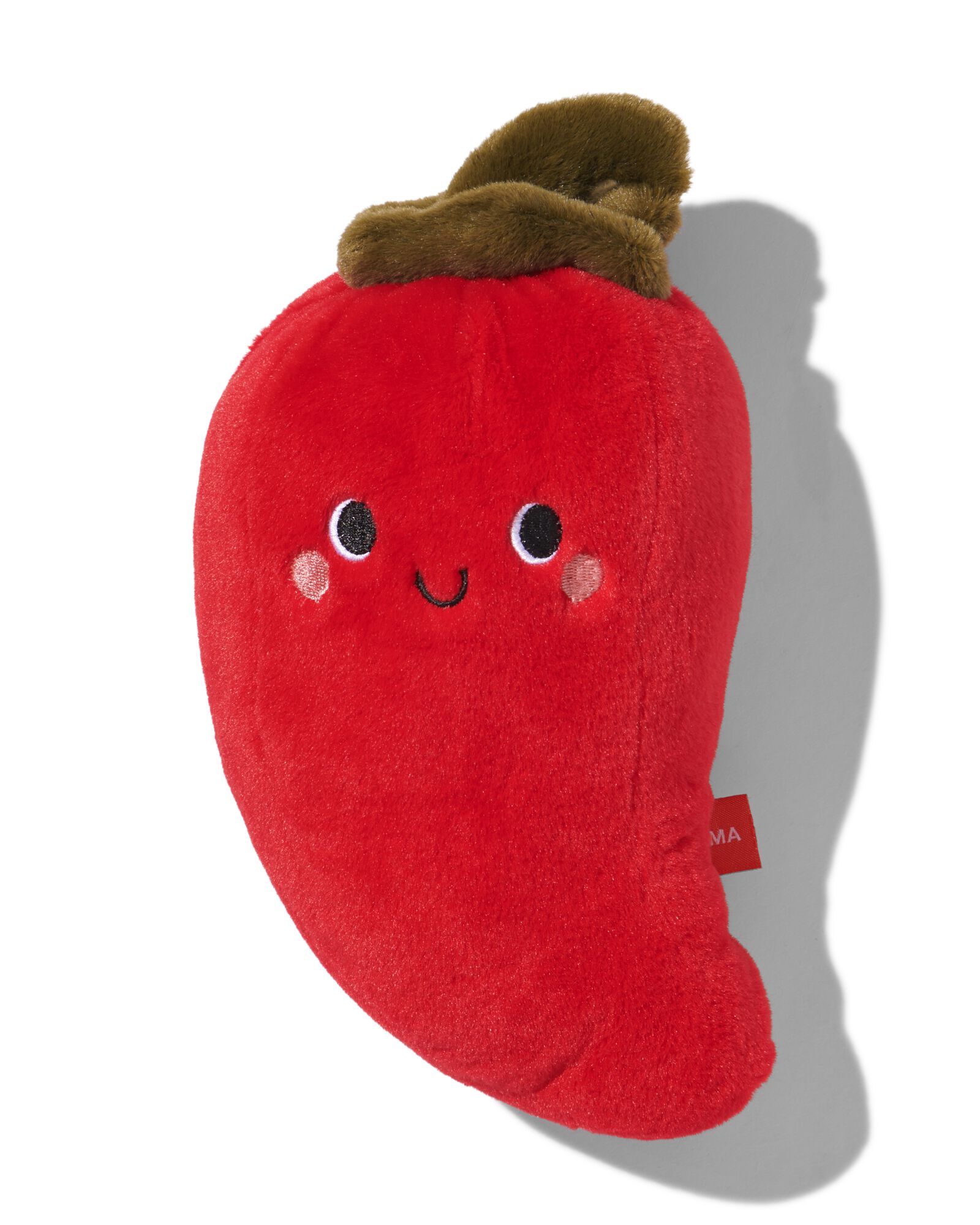 peluche 10x12x25cm poivron - 41822233 - HEMA