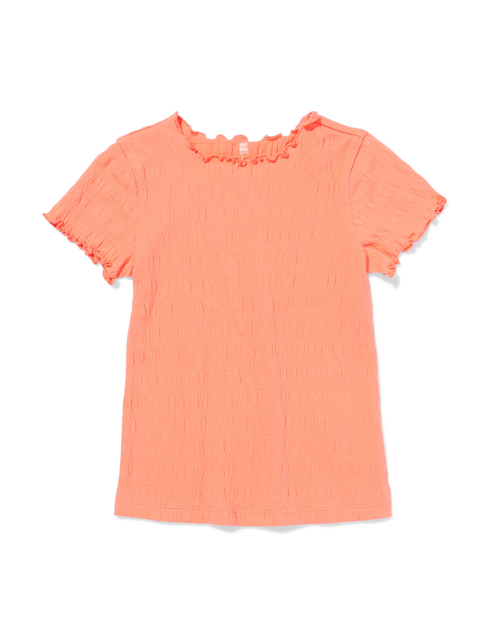 t-shirt enfant corail corail - 30846602CORAL - HEMA