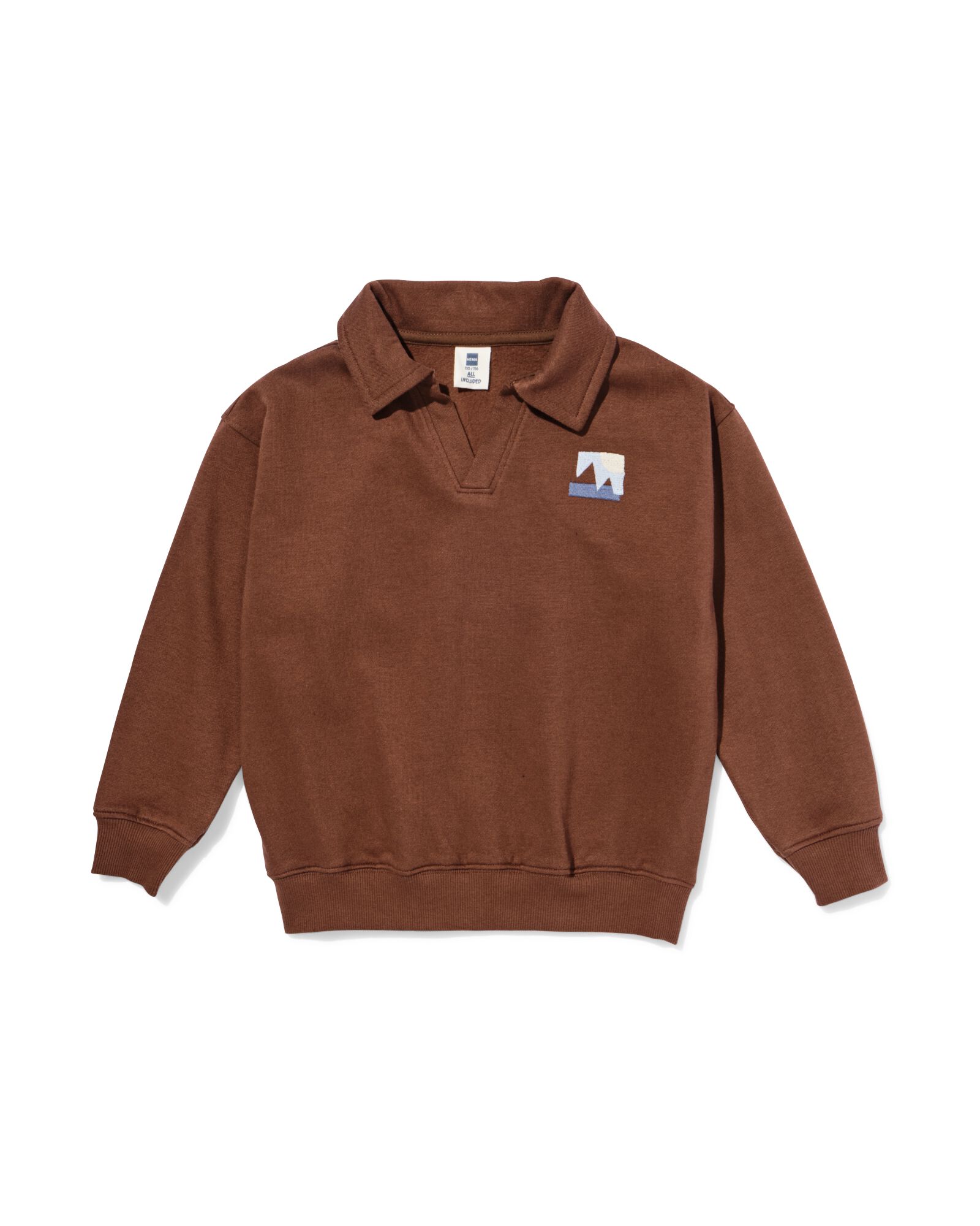 pull enfant  marron - 30700501BROWN - HEMA