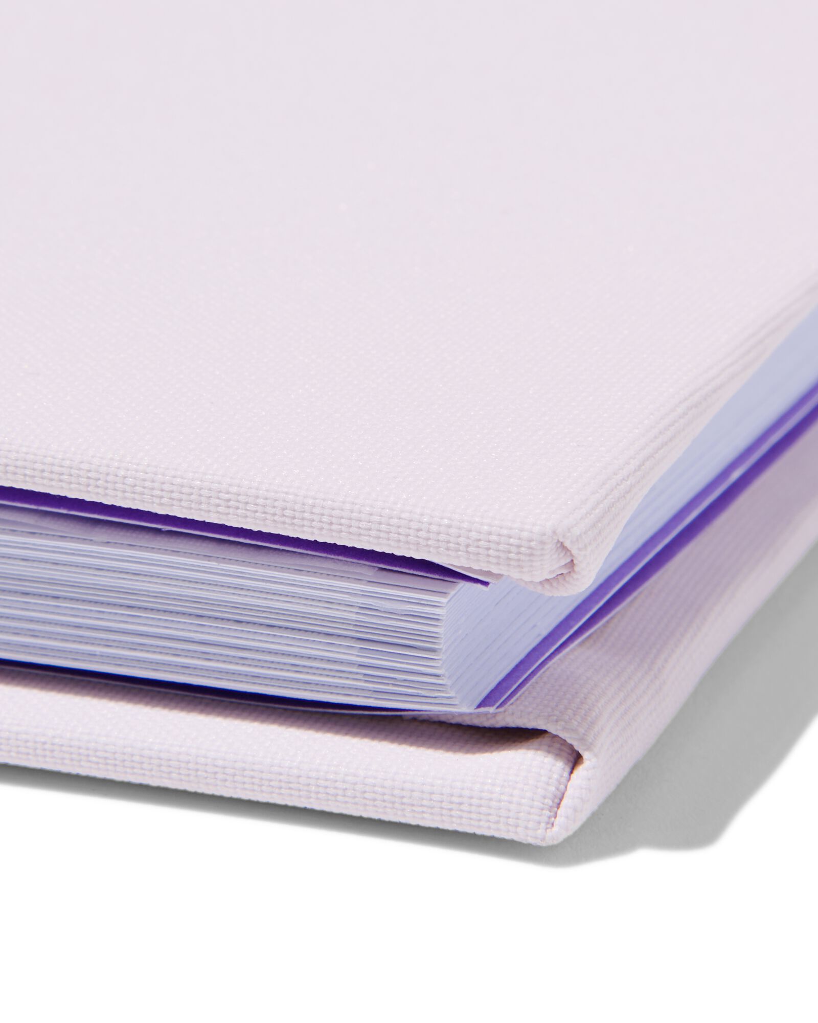 Fotoalbum, 18 x 24 cm, Leinen, violett - 14650223 - HEMA