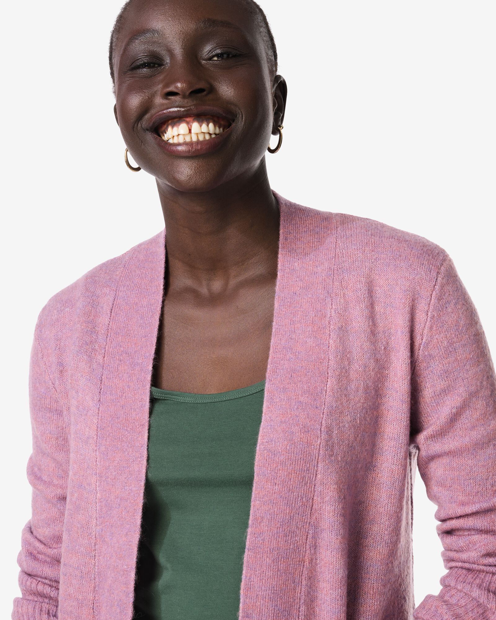 Damenjacke Lana, Feinstrick violett violett - 36302580PURPLE - HEMA