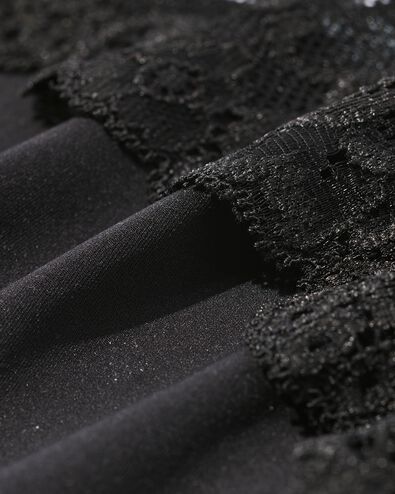 string femme micro en dentelle noir - 1000018625 - HEMA