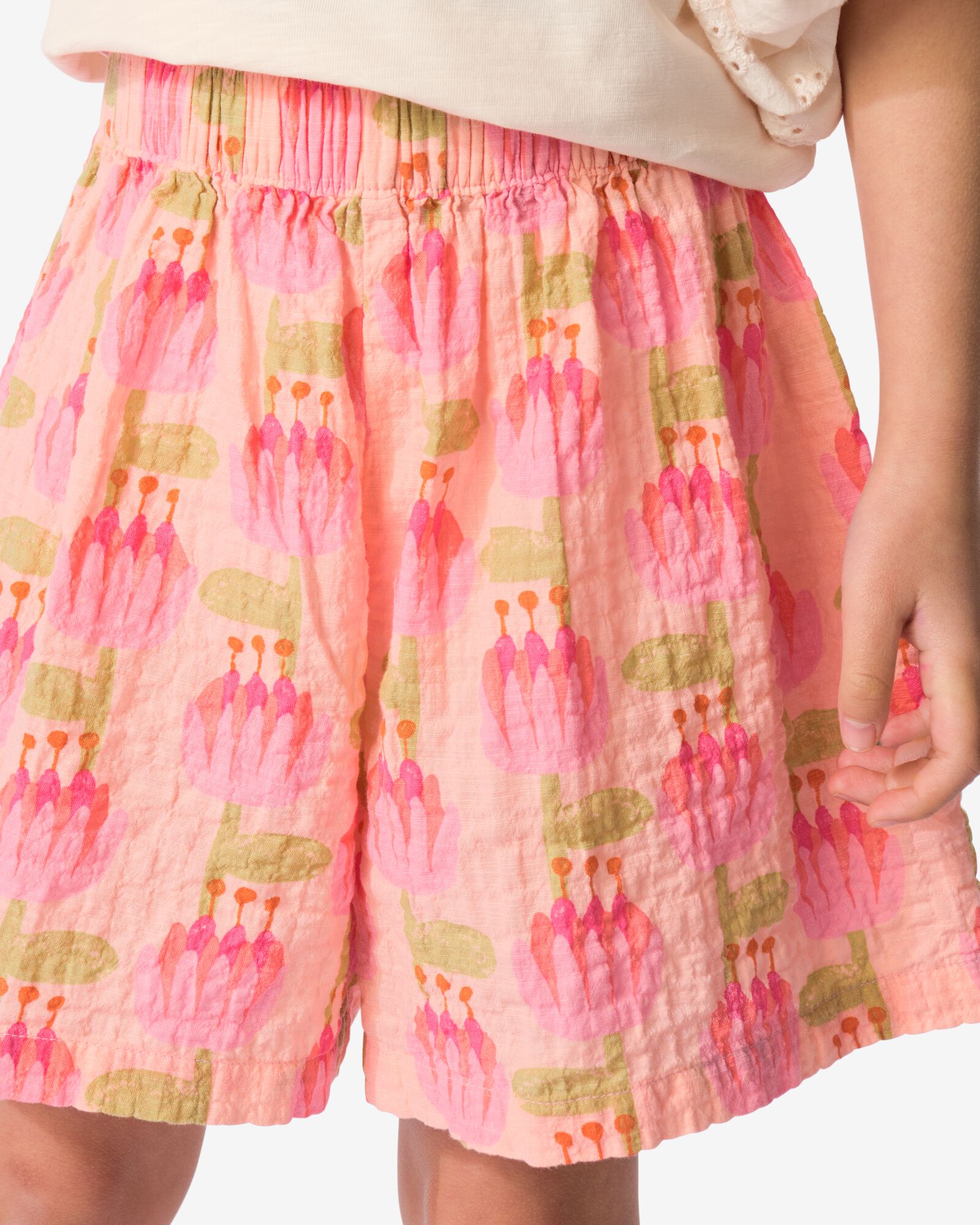 short enfant coupe confortable jersey petits g&acirc;teaux rose p&acirc;le rose p&acirc;le - 30852947LIGHTPINK - HEMA