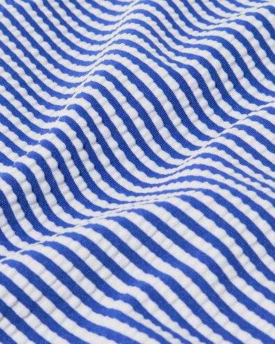 bas de bikini femme seersucker bleu - 22352120BLUE - HEMA