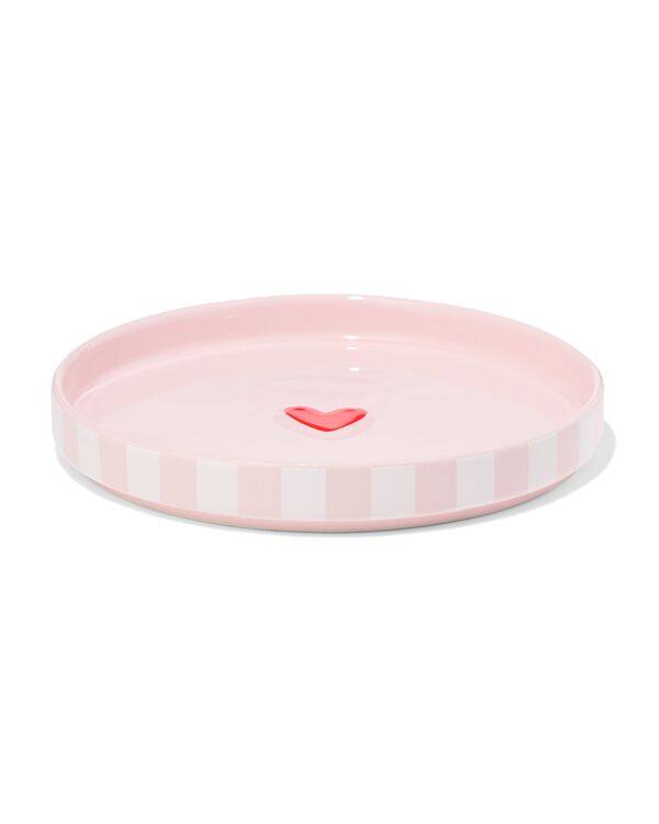 assiette &agrave; dessert ⌀ 16 cm c&eacute;ramique amour - 60800215 - HEMA