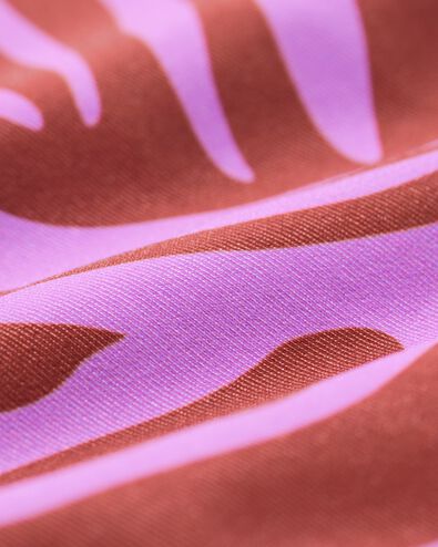 bikini enfant r&eacute;versible rayures z&egrave;bre lilas lilas - 22260210LILAC - HEMA