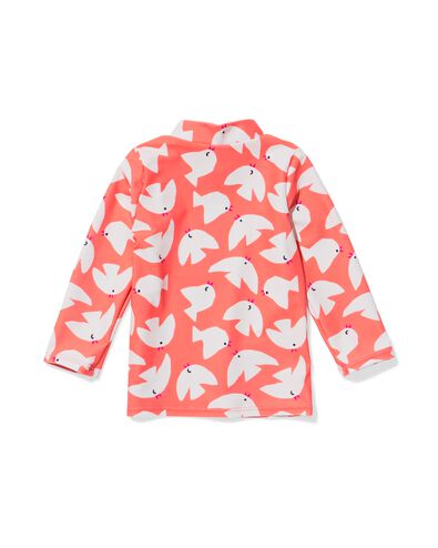 t-shirt bébé anti-UV corail - 33250250CORAL - HEMA