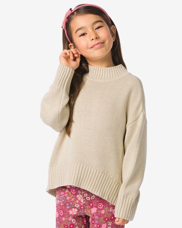 Kinderpullover in Grobstrick  ecru ecru - 30837116ECRU - HEMA