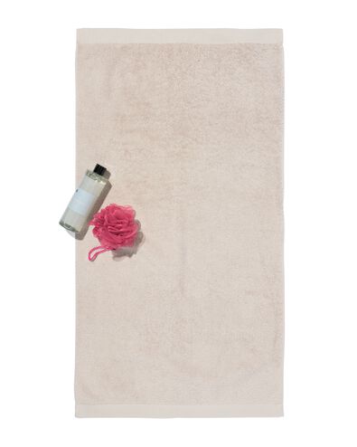serviette 60 x 110 qualité hôtel extra douce sable sable serviette 60 x 110 - 5270009 - HEMA