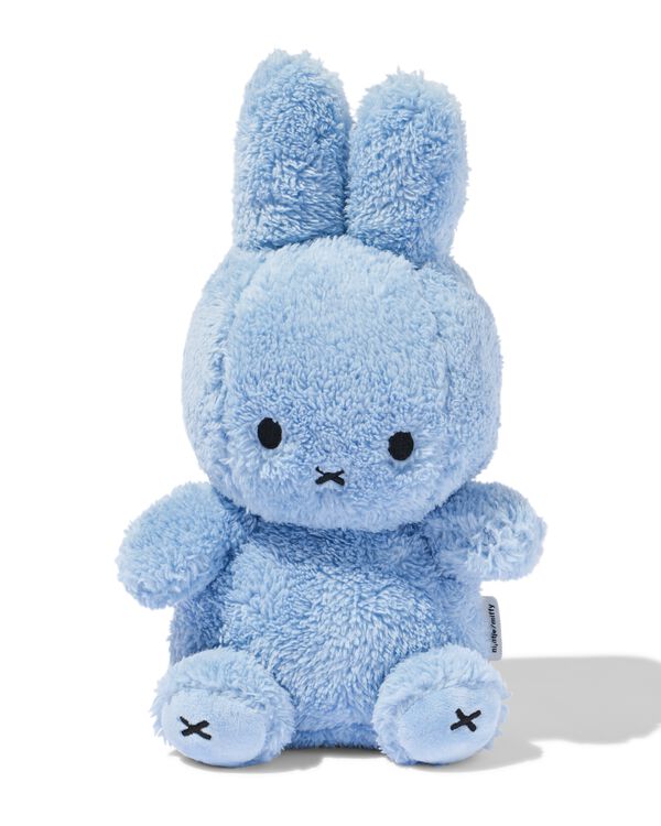 Miffy Kuscheltier Frottee Blau - 60410210 - HEMA