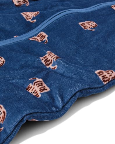 slaapzak met afneembare mouwen velvet 3.0tog honden blauw blauw - 33365350BLUE - HEMA