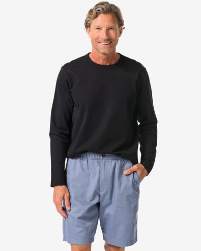 heren T-shirt  zwart - 2101920BLACK - HEMA