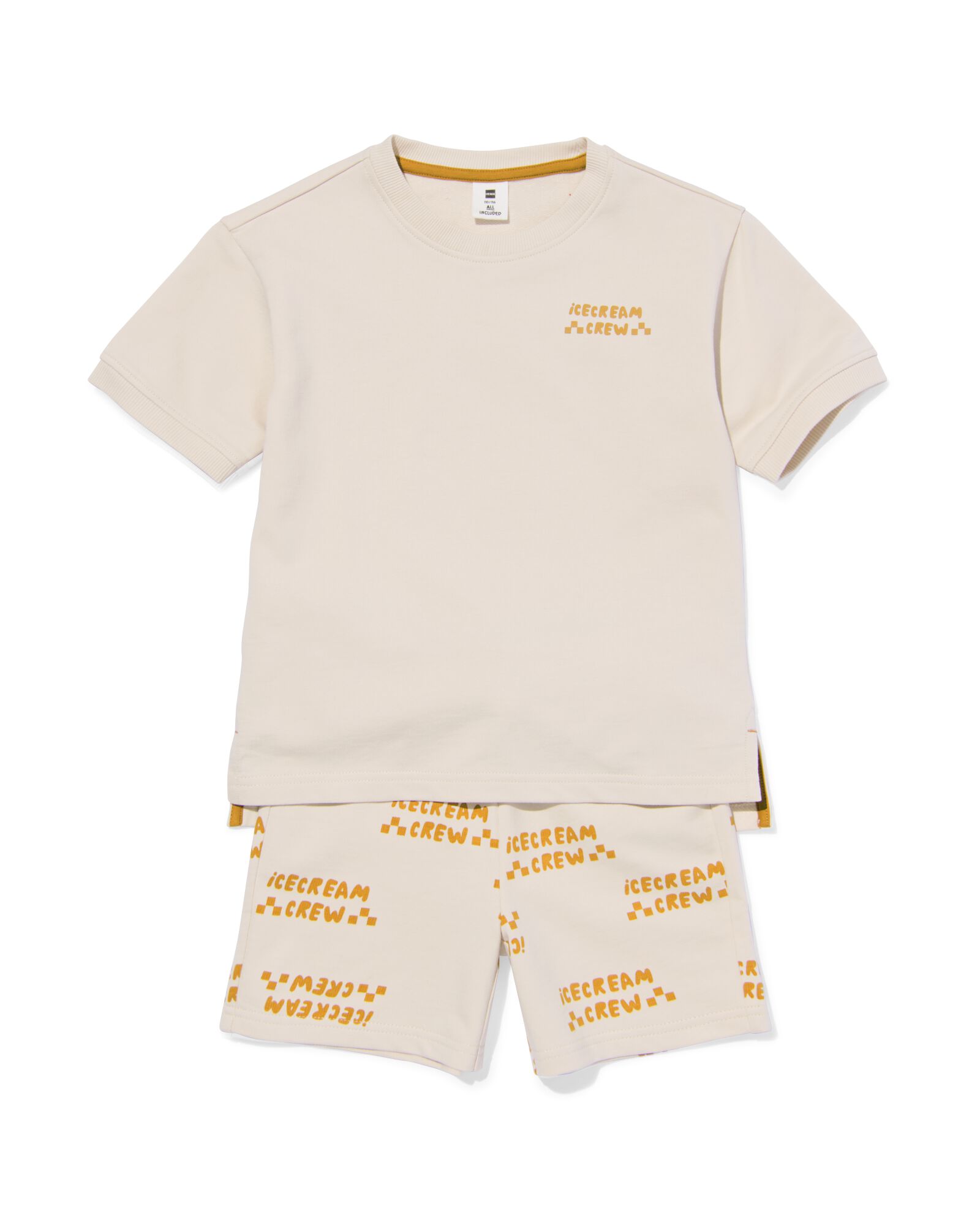 Kinderkleidung Sweatset ecru - 30740516ECRU - HEMA