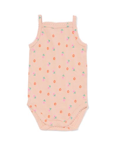 grenouill&egrave;re en coton extensible fleurs rose - 33357440PINK - HEMA