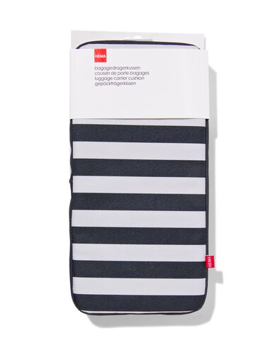 coussin pour porte-bagages 32x16x4 rayures - 41150011 - HEMA
