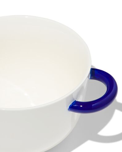 bol &Oslash;13.5cm - new bone blanc et bleu - vaisselle d&eacute;pareill&eacute;e - 9650004 - HEMA