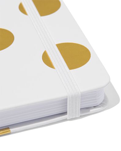 agenda 2026 A6 PU stippen goud - 14500605 - HEMA