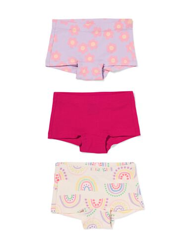 kinderboxers regenboog - 3 stuks multi multi - 19301060MULTI - HEMA