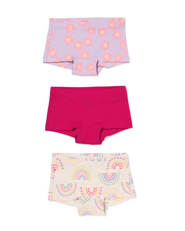 kinderboxers regenboog - 3 stuks multi multi - 19301060MULTI - HEMA