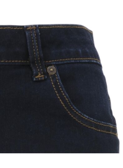 Damen-Jeans, gerades Bein dunkelblau dunkelblau - 1000011821 - HEMA