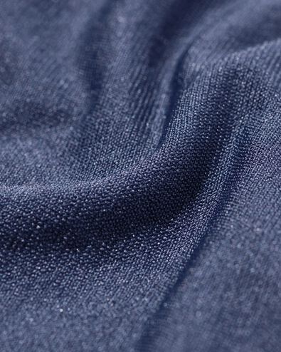 damessportshirt naadloos donkerblauw donkerblauw - 36030228DARKBLUE - HEMA