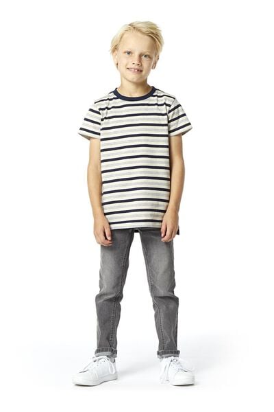 Kinder-Jeans, Regular Fit grau grau - 1000020359 - HEMA