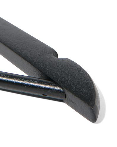 kledinghangers zwart hout - 6 stuks - 39800402 - HEMA