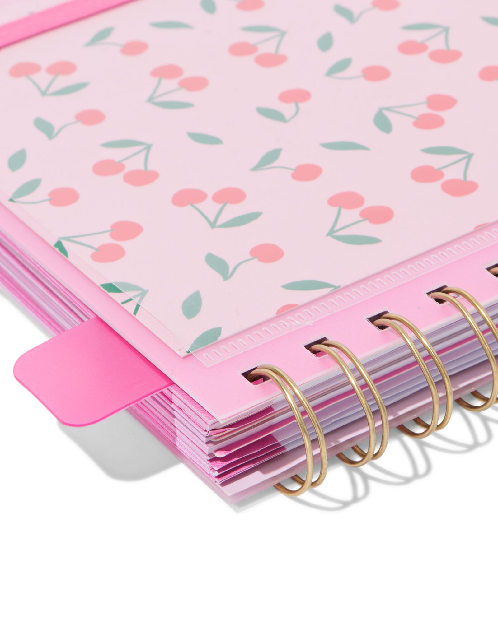 agenda scolaire avec insert 2026-2027 13x18cm cerise - 14505661 - HEMA