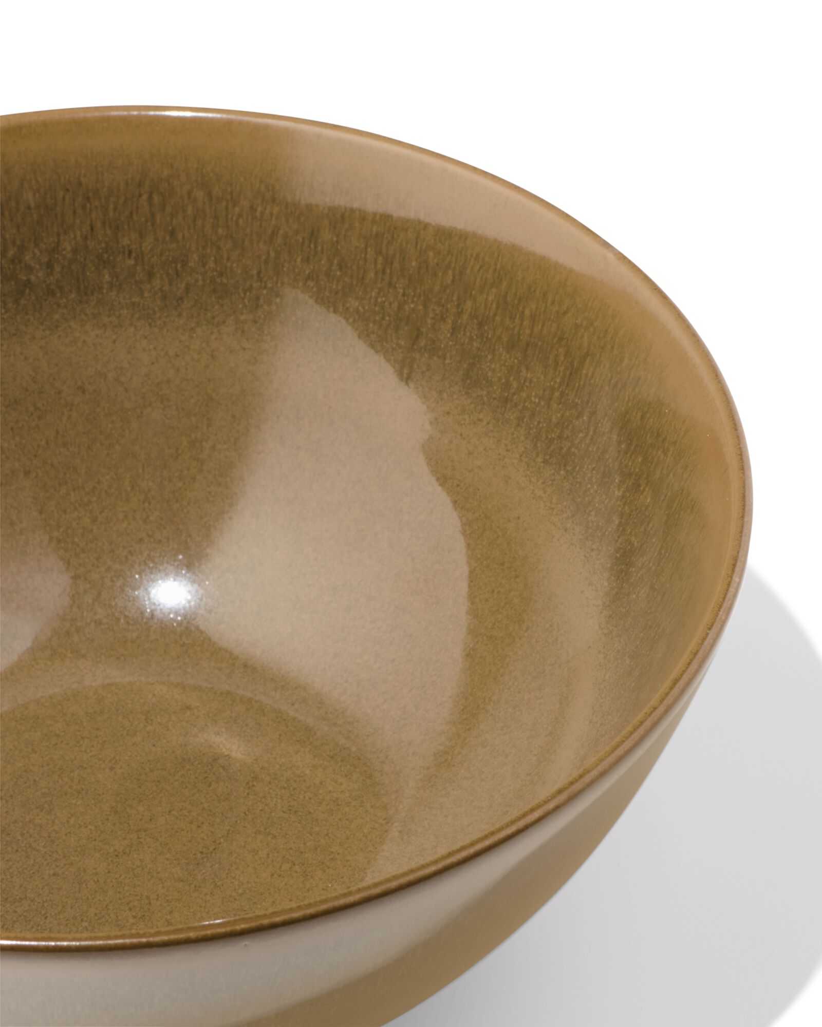 Schale &Oslash; 16,5 cm, Monaco, Steingut, dunkelbraun - 9650216 - HEMA