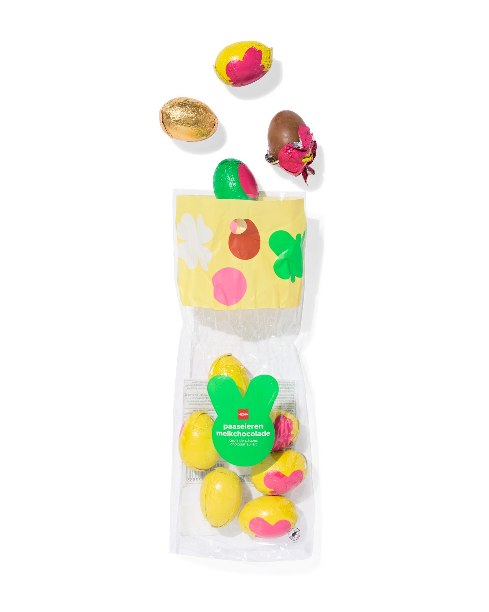 melkchocolade paaseieren verstopmix 260gram - 24232256 - HEMA