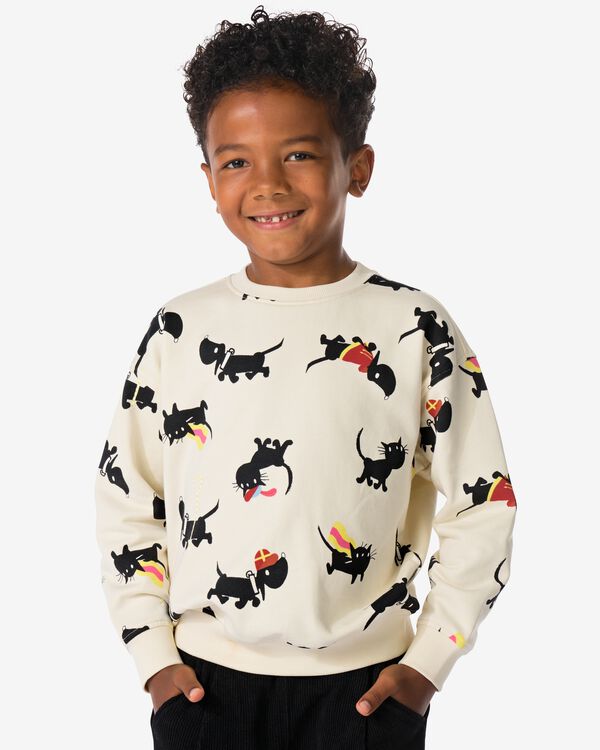 Pull enfant Takkie &eacute;cru &eacute;cru - 30706403ECRU - HEMA