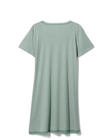 Damen-Nachthemd, mit Viskose grün grün - 1000030239 - HEMA