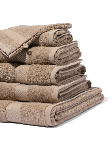 serviette de bain 50x100 qualité épaisse taupe taupe serviette 50 x 100 - 5210130 - HEMA