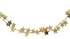 guirlande dorée étoiles 2m - 25150083 - HEMA