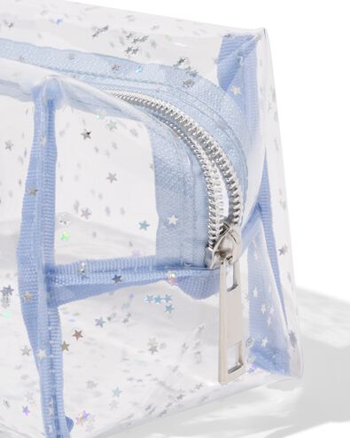 trousse 18x8,5x10,5cm transparente - 14400490 - HEMA