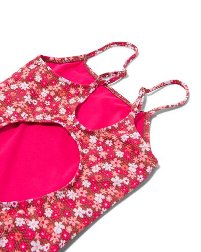 maillot de bain enfant avec relief rose rose - 1000030503 - HEMA