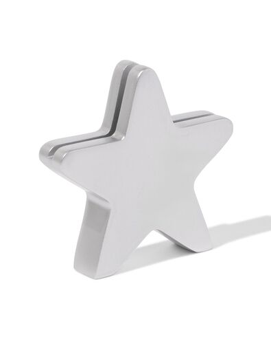 fotohouder 6x15cm ster zilver - 60100540 - HEMA