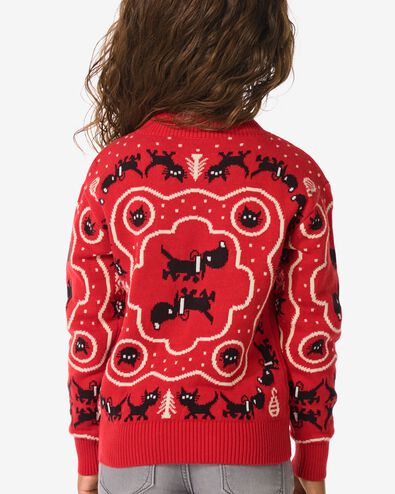 pull enfant Takkie et Siepie rouge 110/116 - 30829876 - HEMA